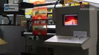 Máquina De Impresión Flexográfica Usada 6 Colores