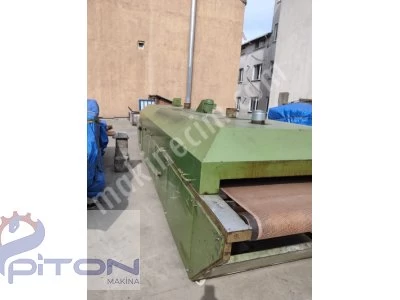 Fikse Kurutma Bantlı Kurutma Fırını Teflon Bant Serigrafi Kurutm