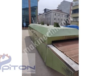 Fikse Kurutma Bantlı Kurutma Fırını Teflon Bant Serigrafi Kurutm