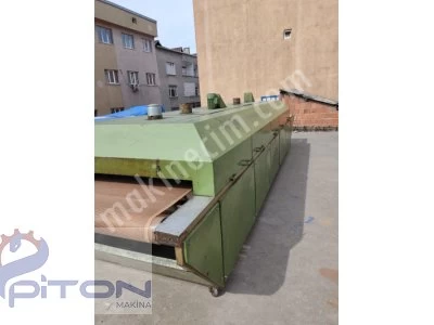 Fikse Kurutma Bantlı Kurutma Fırını Teflon Bant Serigrafi Kurutm