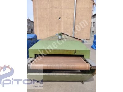 Fikse Kurutma Bantlı Kurutma Fırını Teflon Bant Serigrafi Kurutm