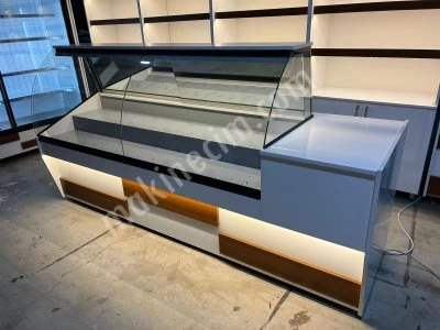 Kuruyemiş Çerez Lokum Dolabı İçecek Meşrubat Dolabı Mobilya Raf