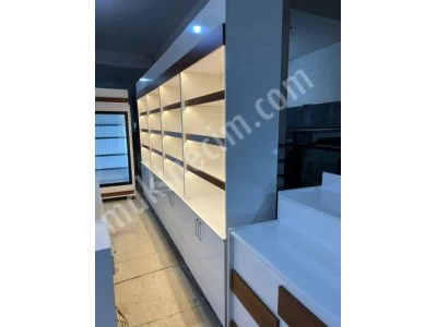 Kuruyemiş Çerez Lokum Dolabı İçecek Meşrubat Dolabı Mobilya Raf