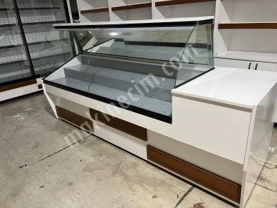 Kuruyemiş Çerez Lokum Dolabı İçecek Meşrubat Dolabı Mobilya Raf