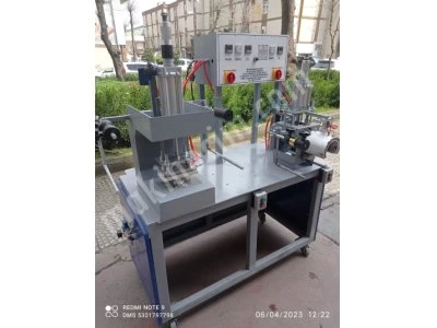 Gold Stamping Machine On Round Caps