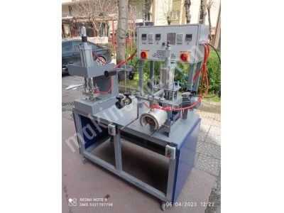 Şişe Kapağına Yaldız Baskı Makinesi