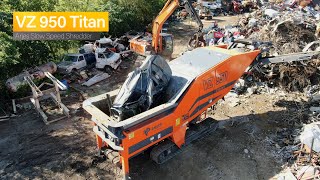 Araba Metal Parçalama Makinası