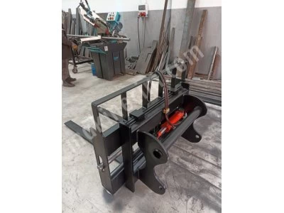 İş Makinası Ataşmanı Kova Çatal Tomruk Yükleme Sepet Ahtapot
