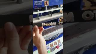 Araç Plaka Altlığı Yaldız Varak Baskı Makinesi Plaka Baskı Makinesi