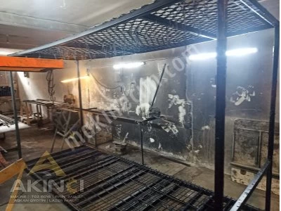 Elektrostatik Toz Boya Fırını