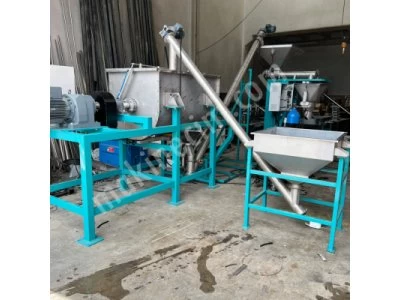Powder Chemical Mixer and Sack Filling Line