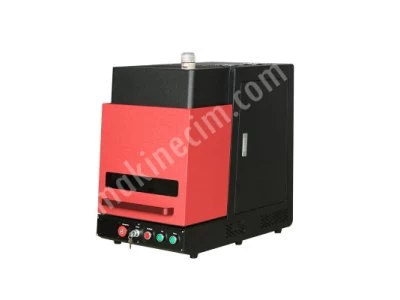 30W Kapalı Kabin Fiber Lazer Markalama & Kazıma Makinesi
