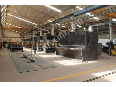 Hilalsan 6 Metre 6Mm Cnc Açı Ayarlı Giyotin Makas