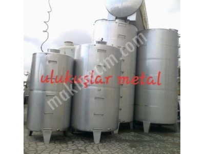 Stainless Alcohol Tank Chrome Alcohol Storage Settling Tank