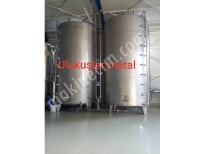 Stainless Alcohol Tank Chrome Alcohol Storage Settling Tank