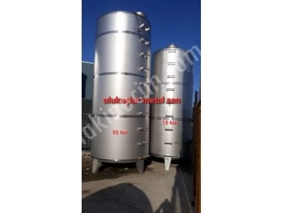 Stainless Alcohol Tank Chrome Alcohol Storage Settling Tank