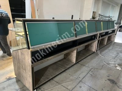 Kuruyemiş Dolabı Çerez Draje Şekerleme Lokum Dolabı