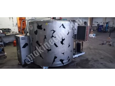 2 Tonluk Otomatik Yıkamalı Kantarlı Süt Soğutma Tankı
