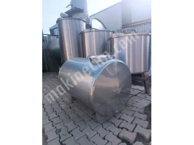 Paslanmaz Karıştırıcı Mikser Depolama Tankları