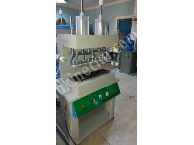 Plaka Çerçevesine Yaldız Baskı Presi