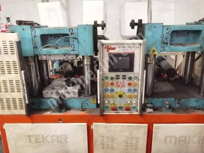 Double Color Thermo Two Station Sole Machine