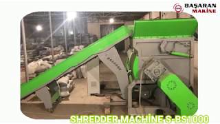 100Lük Shredder Parçalayıcı Başaran Makina