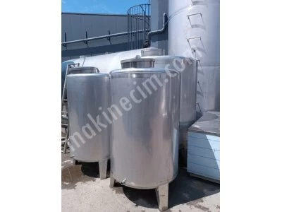 Paslanmaz Karıştırıcı Mikser Depolama Tankları