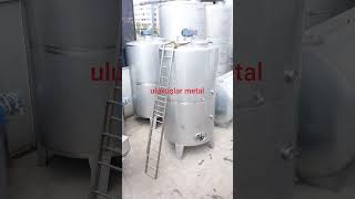 10 Tonluk Paslanmaz Karıştırıcı Mikser Tank Kimyasal Mikser