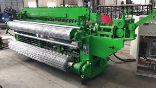 Welded Wire Mesh Roll Machine 1.5-3.0 Mm 50Mm 2500Mm