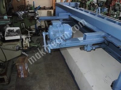 Satılık Durmazlar 2 Metre 3 Mm Nc Kontrollü Redüktörlü Giyotin Makas