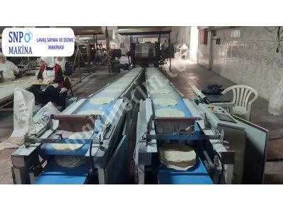 Lavaş Sayma Ve Dizme Makinası