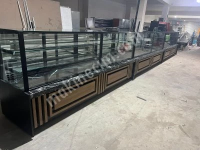 Pasta Dolabı Poğaça Börek Tatlı Unlu Mamüller Vitrin Dolabı