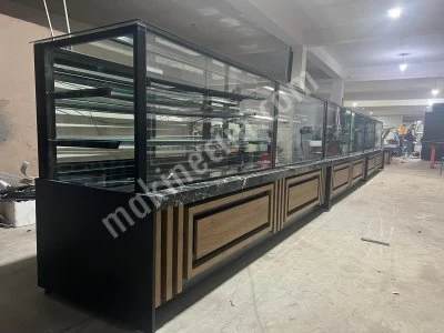 Pasta Dolabı Poğaça Börek Tatlı Unlu Mamüller Vitrin Dolabı