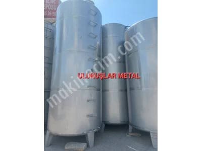 Paslanmaz Krom 304 316 Kalite Depolama Tanklar