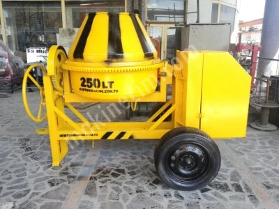 Mazotlu Betoniyer Harç Karma Makinası