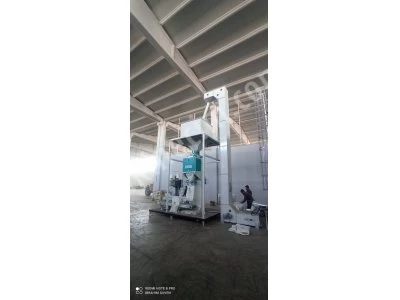1X50 Kg Hububat Paketleme Makinesi Nohut Arpa Buğday Kepek Çekirdek