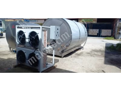10 Ton Süt Soğutma Tankı