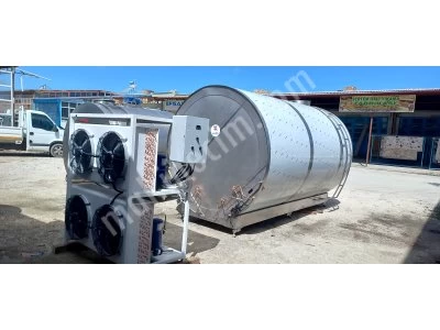 10 Ton Süt Soğutma Tankı