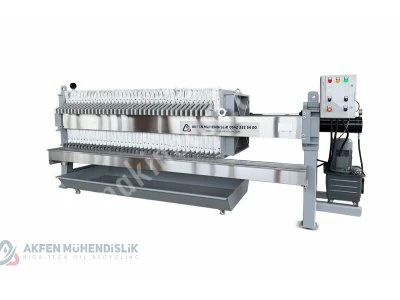 800X800Mm 20 Plakalı Filtre Pres