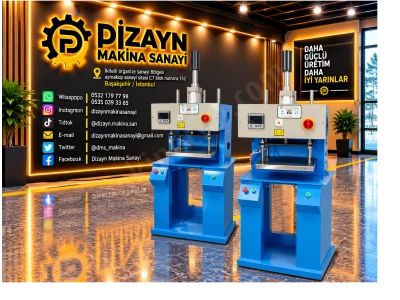 Hydraulic Foil Printing Presses From Manufacturing Dizayn Makina Industry