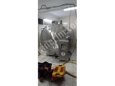 6 Ton Süt Soğutma Tanki