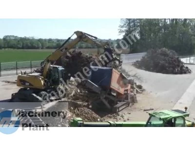 Ağaç Parçalama Makinesi Mobil