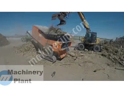 Ağaç Parçalama Makinesi Mobil