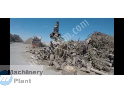 Ağaç Parçalama Makinesi Mobil