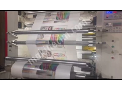 Sıfır Flekso Baskı Makinası