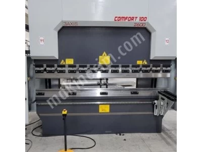 Confort 2600Mm 100 Ton 3 Eksen Linda Machine Abkant Pres