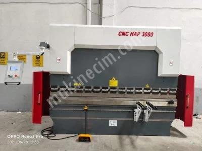 Cnc 3100 X 80 Ton 3 Eksen Motorlu Bombeleme Hidrolik Abkant Pres - Press Brake( Sıfır )