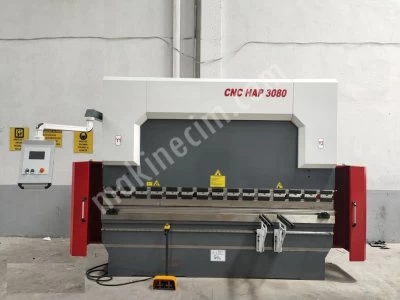 Cnc 3100 X 80 Ton 3 Eksen Motorlu Bombeleme Hidrolik Abkant Pres - Press Brake( Sıfır )