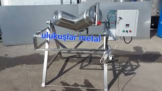 V Tipi Kübik Toz Karıştırıcı