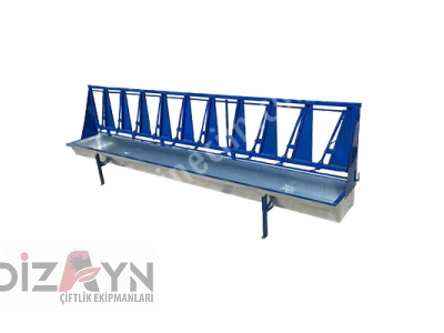 Tek Taraflı Koyun Kilitleme Aşı & Yem & Sağım Ünitesi